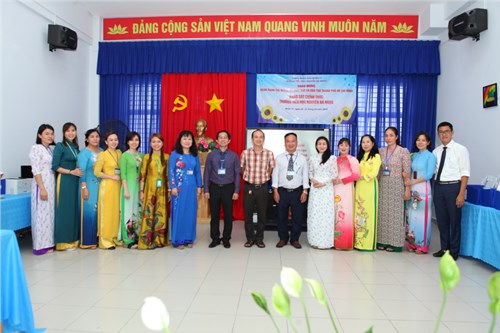Đón đoàn đánh giá ngoài về khảo sát chính thức tại trường tiểu học nguyễn bá ngọc quận 11